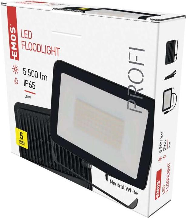 Produktbild Emos LED Flutlicht PROFI, 50W neutralweiss