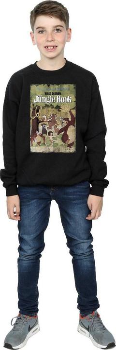Produktbild Disney The Jungle Book Retro Poster Sweatshirt Jungen (140, 146)