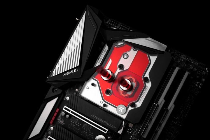 Produktbild EKWB EK-Quantum Momentum Aorus X570 Master D-RGB Monoblock - Acryl