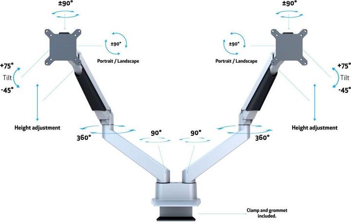 Actual product image Multibrackets MB Table Stand Duo (Table, 32")