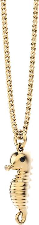 MTM Sea Horse Necklace (Messing, 18k Gold, 43 cm)