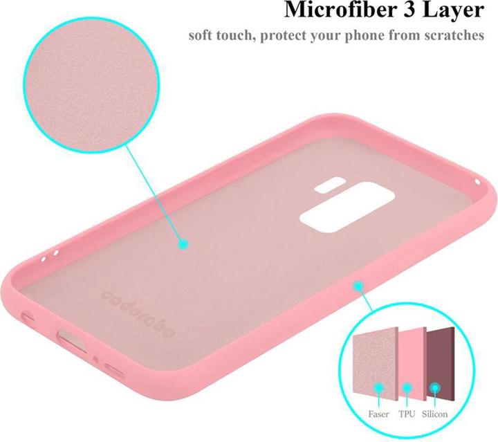 Actual product image Cadorabo TPU Liquid Silicone Case Cover (Samsung Galaxy S9+)