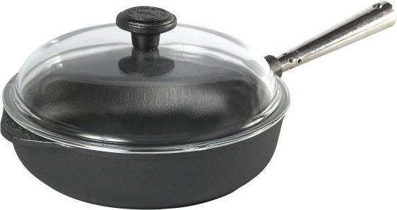 Produktbild Skeppshult Gusseisen Pfanne 24 cm Stahlgriff (24 cm, Bratpfanne, Gusseisen)