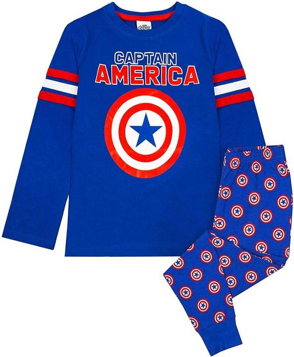 Actual product image Captain America Boys' pyjamas with long trousers (104)