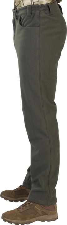 Actual product image Solognac Hunting trousers fleece warm low noise green 100 (M)