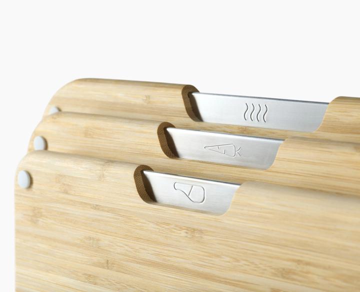 Produktbild Joseph Joseph 3er Set Nest Boards Schneidbrett mit Halterung