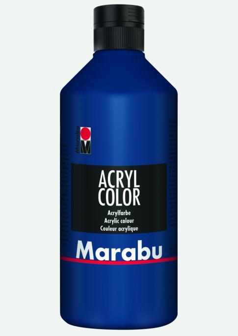 Immagine prodotto Marabu Colore acrilico (Blu scuro, 500 ml)