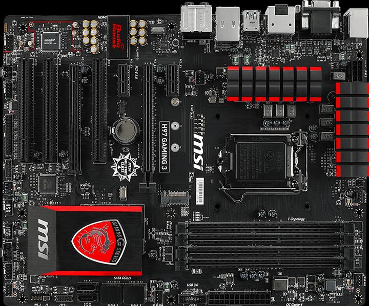 MSI H97 Gaming 3 (LGA 1150, Intel H97, ATX)