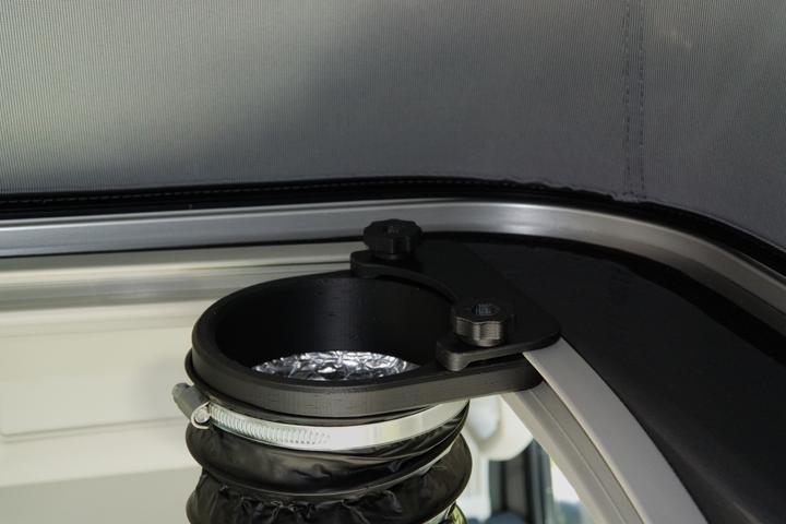 Actual product image CaliHeat Fan holder S3 Multifan
