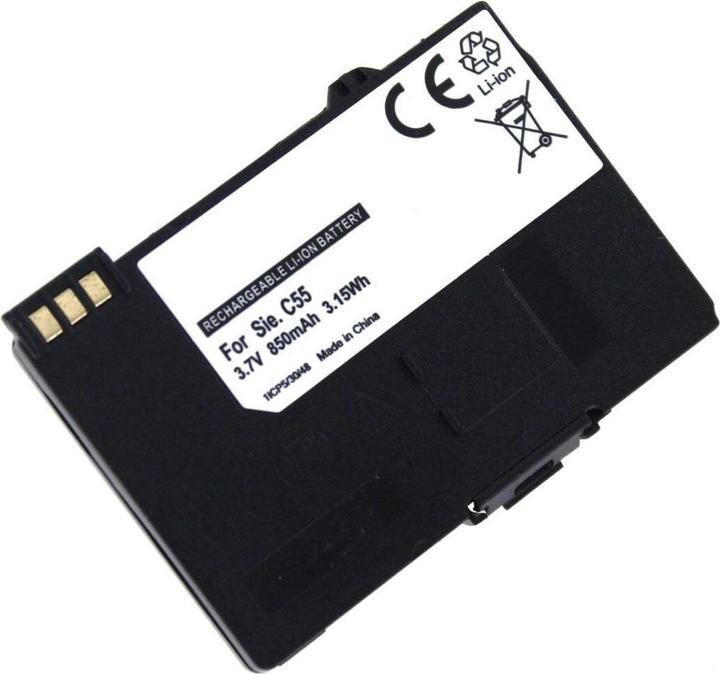 Actual product image AGI 61525 - Battery - GIGASET SL565 - Black - Lithium-Ion (Li-Ion) - 650 mAh - 3.6 V
