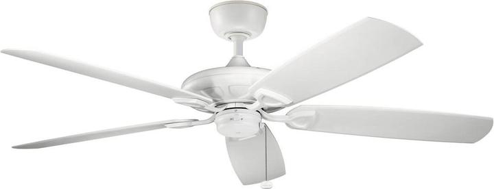 Elstead Lighting Ventilatore da soffitto silenzioso in Kevlar Ø152cm IP44 per uso esterno