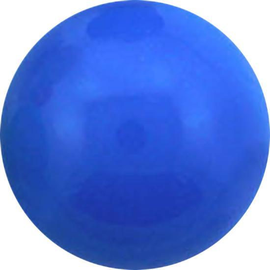 Produktbild Star Piercing Kugel Neon dunkelblau (ohne Messing, Acryl)