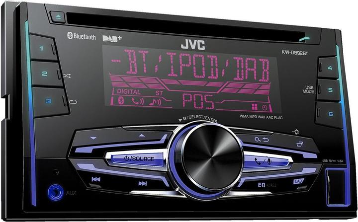 Produktbild JVC KW-DB92BT inkl. DAB-Antenne