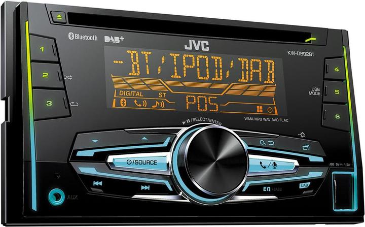 Produktbild JVC KW-DB92BT inkl. DAB-Antenne