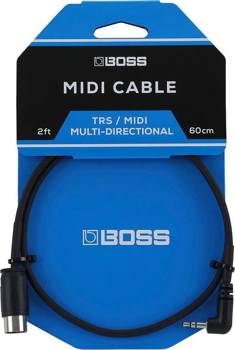 Actual product image BOSS (Electronics) BMIDI-2-35 MIDI Cable (0.60 m)