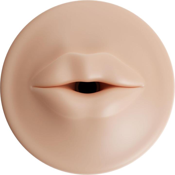Actual product image Autoblow AI Ultra Mouth Sleeve (Light skin tone)