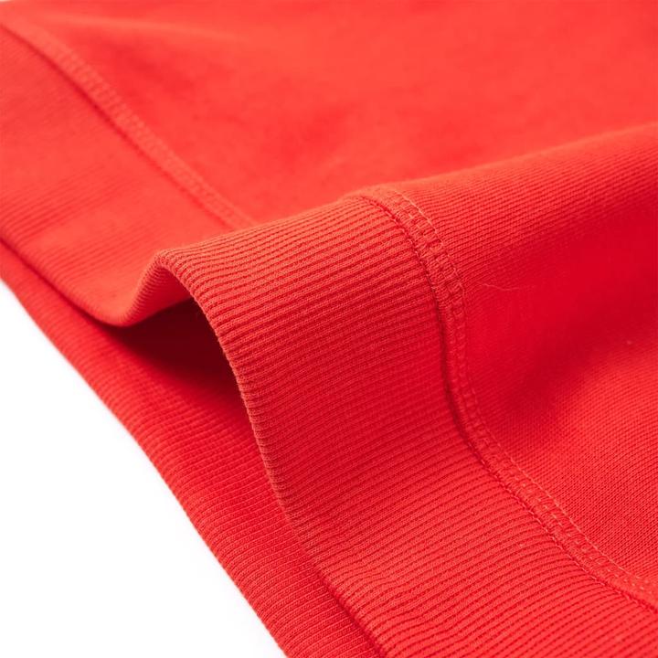 Actual product image VidaXL Children's hooded jumper red 104,Material: 92 % cotton. 8 (104)