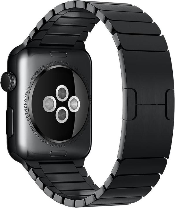 Immagine prodotto Apple Bracciale con link (42 mm, Acciaio inossidabile, Apple Watch Series 1, Apple Watch Series 2, Apple Watch Series 3)