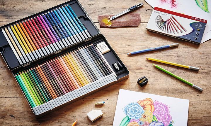 Image du produit STABILO CARBOTHELLO - Crayons de couleur pastel (Multicolore, 48 x)