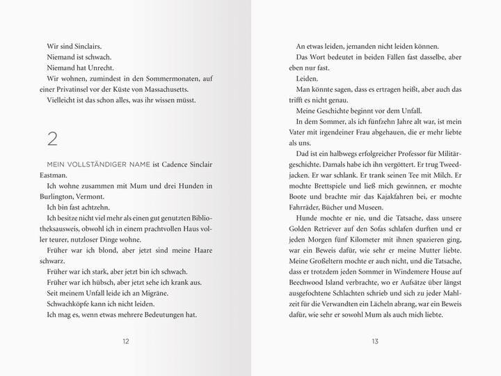 Actual product image Ravensburger We Were Liars. Solange wir lügen. Lügner-Reihe 1 (German, Alexandra Rak, E. Lockhart, 2022)