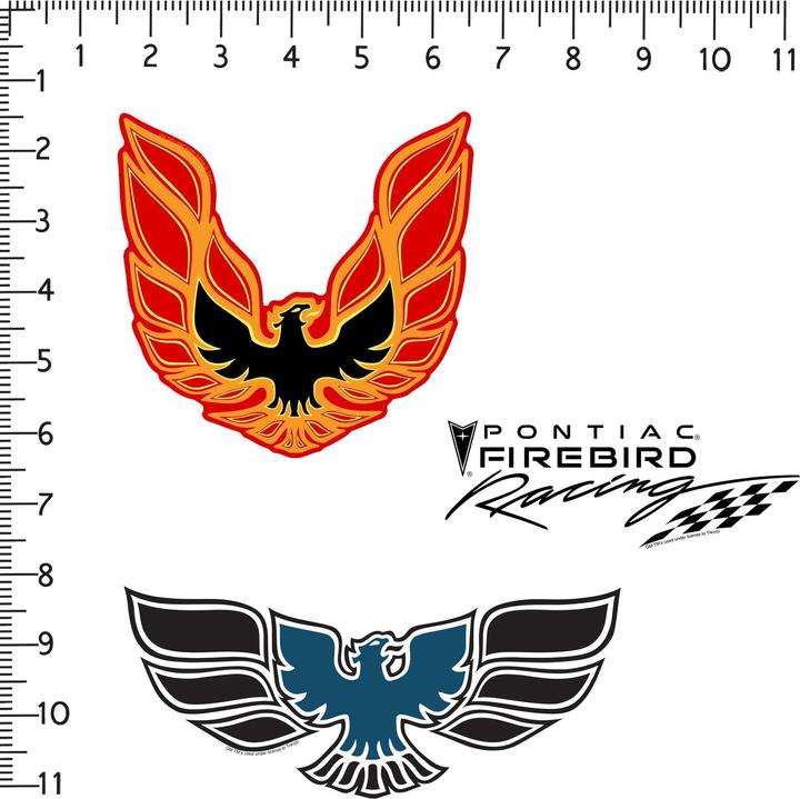 Image du produit Pontiac - Autocollants FIREBIRD DELUXE