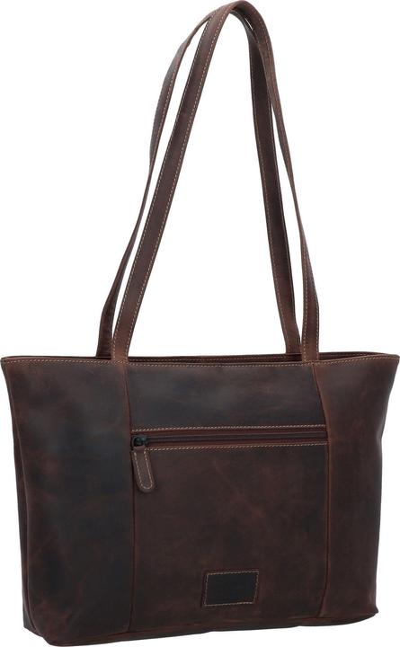 Actual product image Jack kinsky Baltimore 18 leather shoulder bag 34 cm