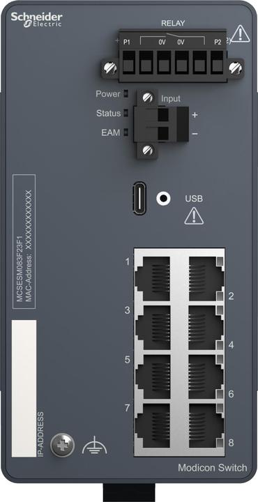 Produktbild Schneider Electric MCSESM083F23F1 (8 Ports)