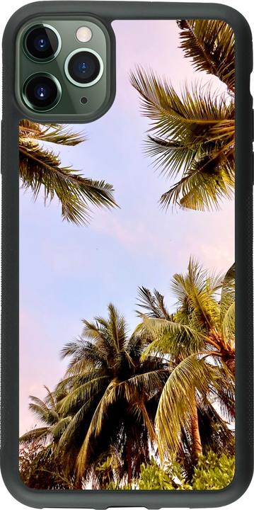 Image du produit PhoneLook Coque Silicone rigide noir Summer 2023 palm tree vibe (Apple iPhone 11 Pro Max)
