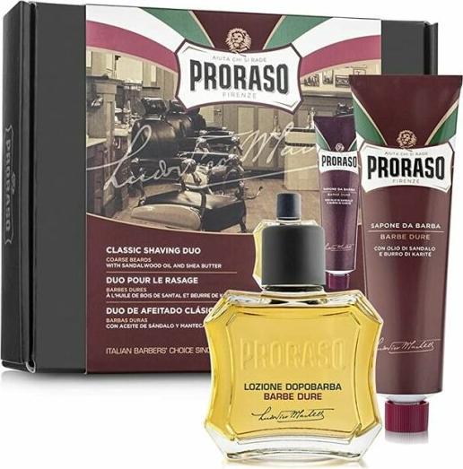 Proraso Red Classic Shaving Duo (Rasierwasser, 100 ml)