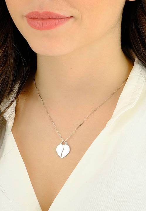 Actual product image Muau Heart (White gold)