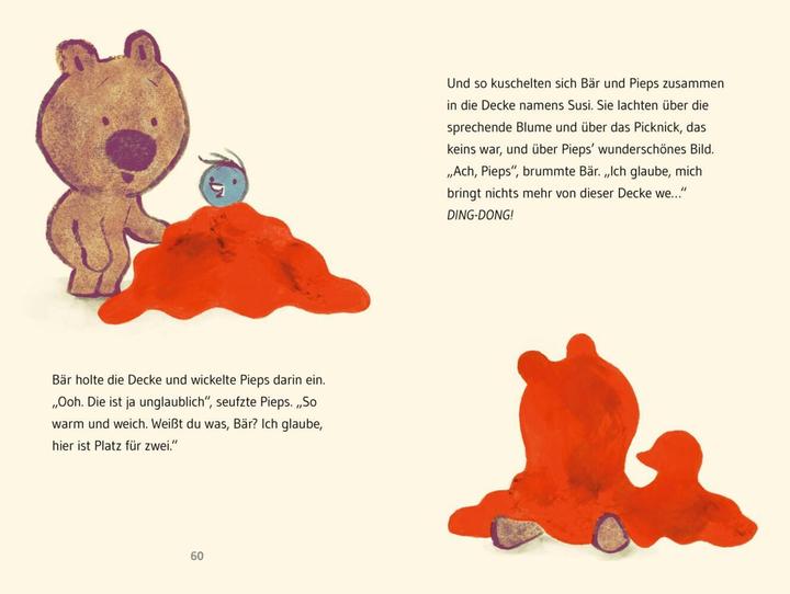 Productafbeelding Bär und Pieps 1: Glücklichsein geht am besten zu zweit (Duits, Jarvis, Ulrike Köbele, 2023)