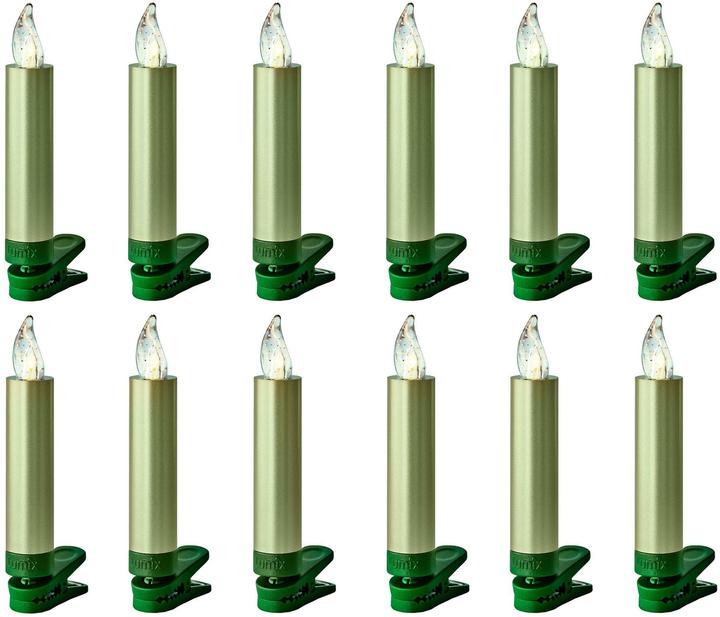 Actual product image Krinner LED Christmas tree candle Superlight Starter Set (12 x)