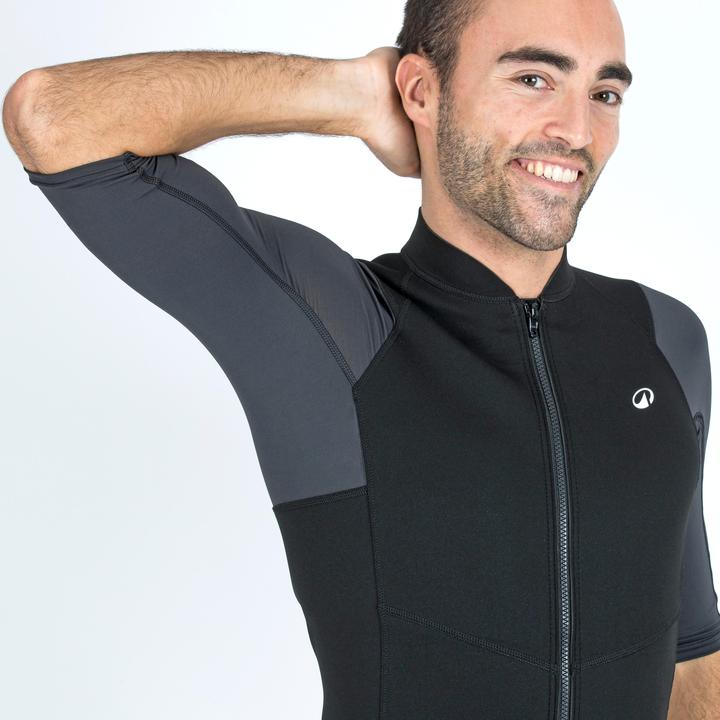 Immagine prodotto Subea YULEX100 manica corta da uomo con protezione UV 1,5 mm - nero (1 mm, L)
