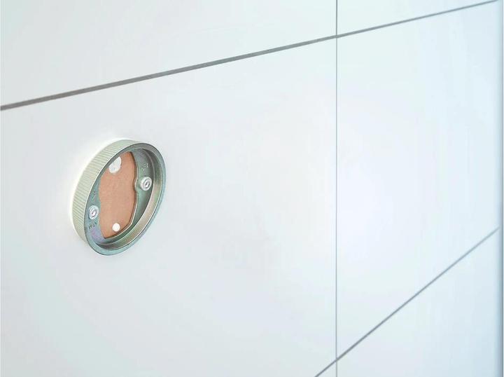 Actual product image tesa MOON toilet roll holder incl. adhesive solution without drilling