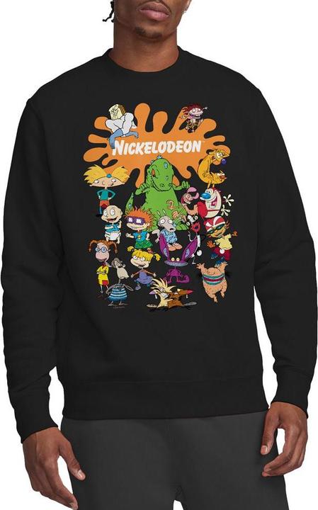 Immagine prodotto Nickelodeon Felpa Gruppo Splat Adulto Unisex (S)