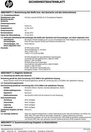 Actual product image HP 504a (M)