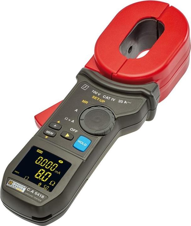 Actual product image Chauvin Arnoux C.A 6418 Earth Meter (CAT IV, CAT III 150V)