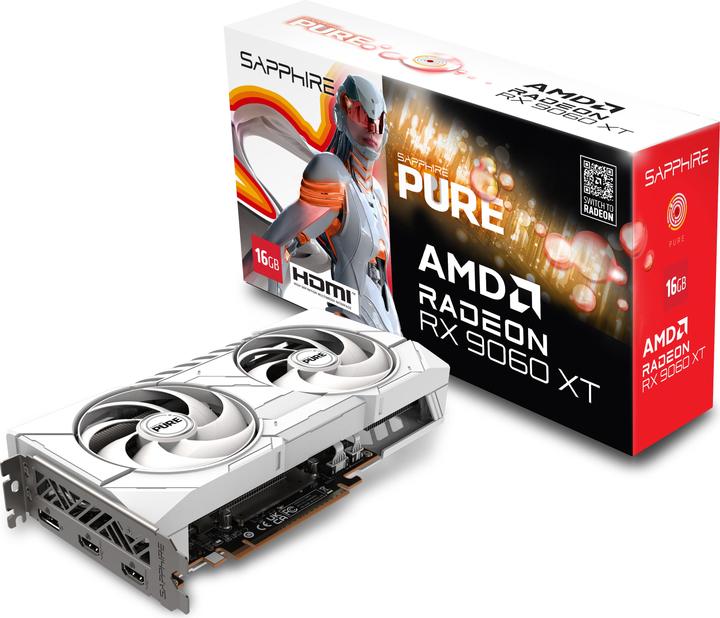 Image du produit Sapphire Pure Radeon RX 9060 XT (16 Go)