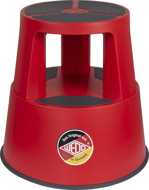 Productafbeelding Wedo Rollhocker SuperStep rot Kunststoff