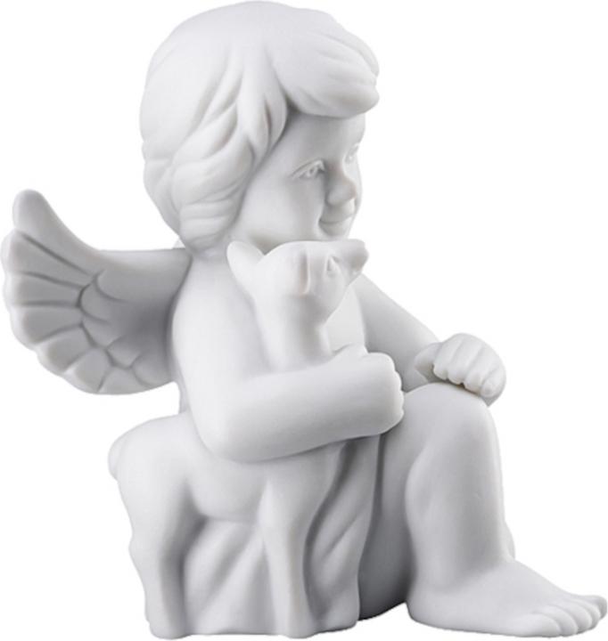 Actual product image Rosenthal Engel klein - Weiss matt - Angel with bambi