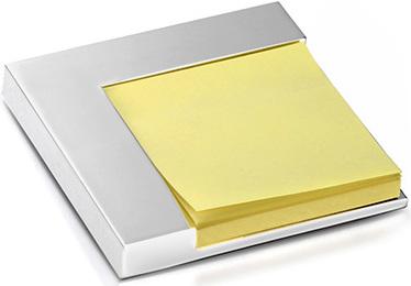 Image du produit Nordisk Design Support Post-it, 10x10 cm, argenté, traité anti-tâches (10 x 10 cm)