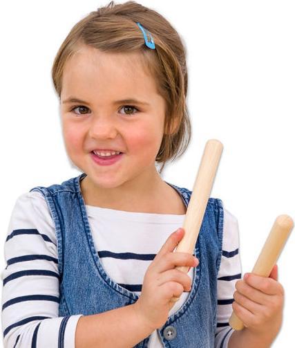 Actual product image Betzold Musik Bars, Claves (Claves)
