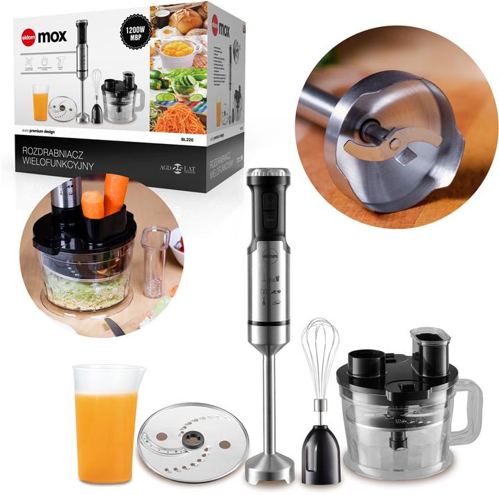 Actual product image Eldom Stand mixer JAX 1000 W Metal tip Speed regulation Turbo (EU plug)