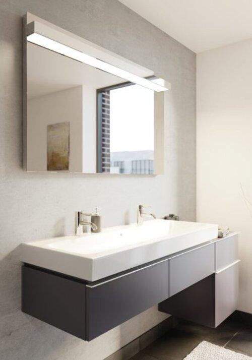 Productafbeelding Geberit Keramag / dubbele wastafel iCon 120 cm wit 124020000 (485 mm, 1200 mm)