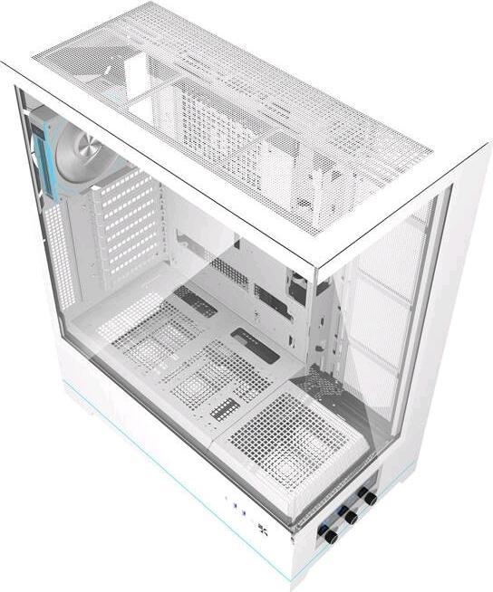 Produktbild Darkflash Tech Darkflash DY451L PRO computer case with fan (white) (ATX, mATX, ITX)