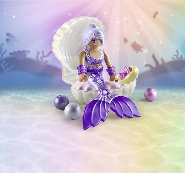 Actual product image Playmobil 71502 Mermaid with pearl shell (71502, Playmobil Princess Magic)