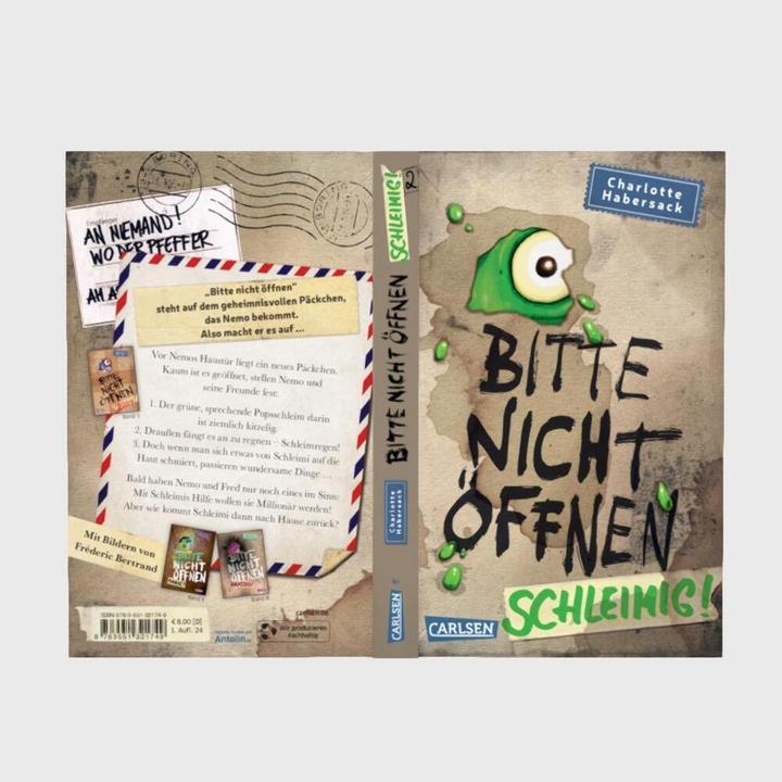 Actual product image Bitte nicht öffnen 2: Schleimig! (German, Fréderic Bertrand, Charlotte Habersack, 2024)