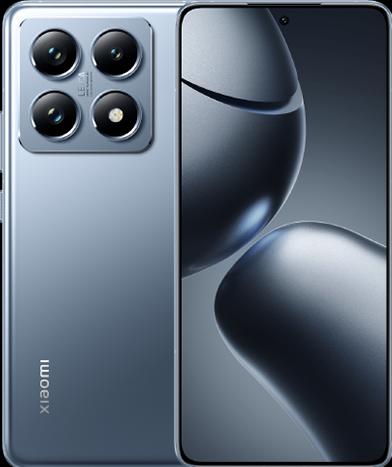 Actual product image Xiaomi 14T Pro 12/1TB 5G blue EU (1000 GB, Titan Blue, Dual SIM, 5G)