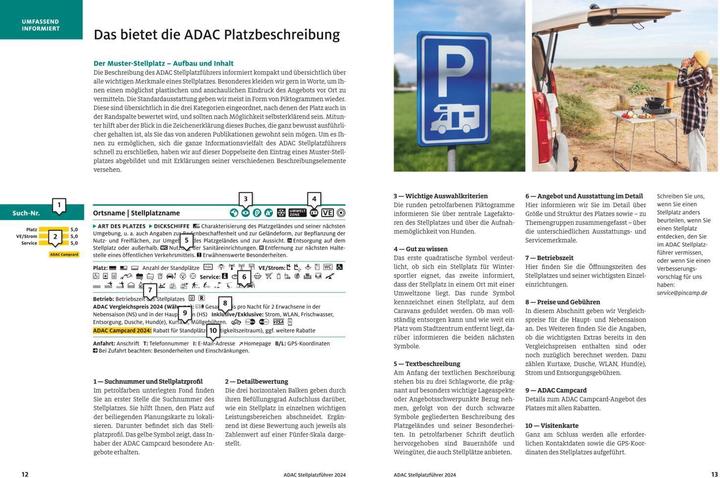 Produktbild Adac Stellplatzführer 2024 Deutschland und Europa (Deutsch, 2024)