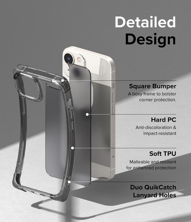 Actual product image Ringke Fusion Bumper case for iPhone 14 Plus gray (Apple iPhone 14 Plus)